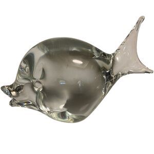 Signed Licio Zanetti Murano Fish- 7"